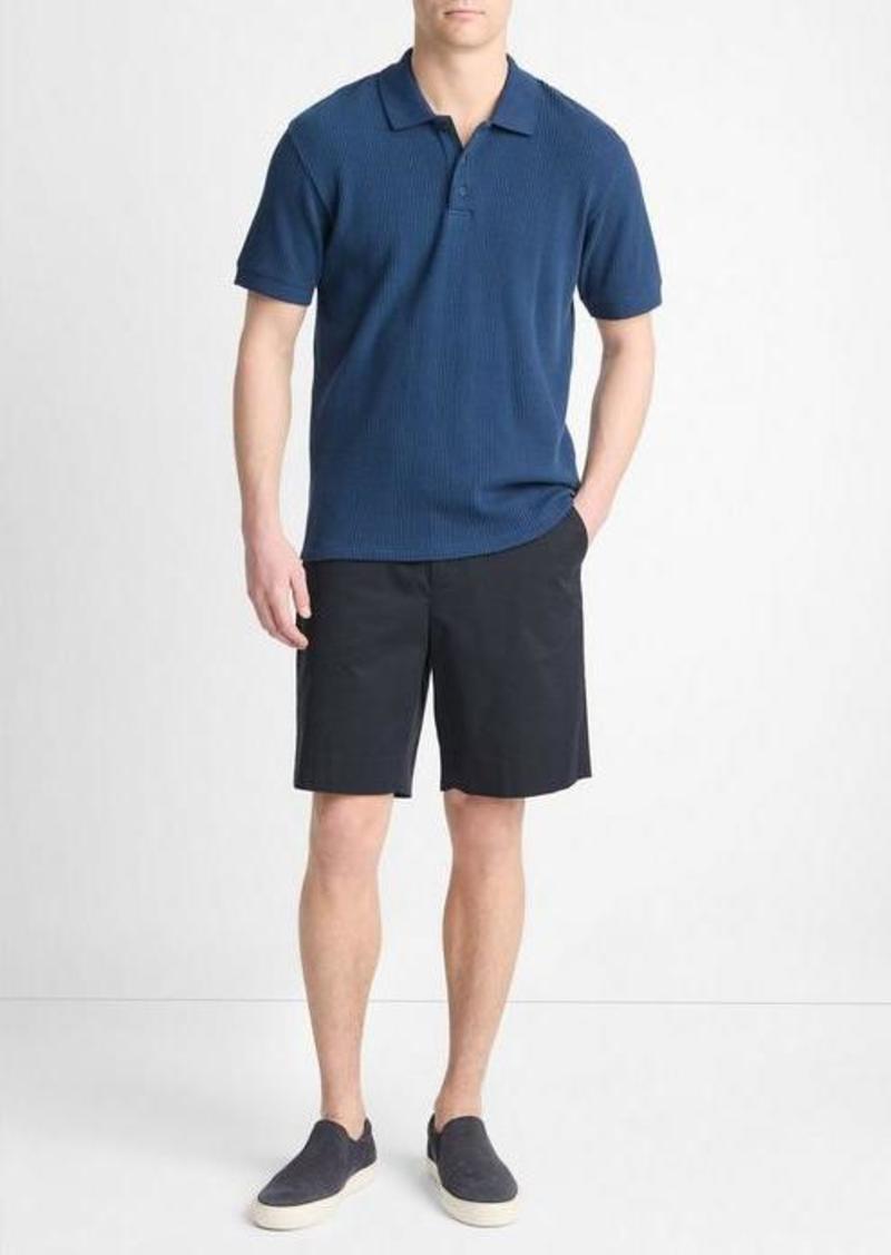 Vince Variegated Pima Cotton Polo Shirt