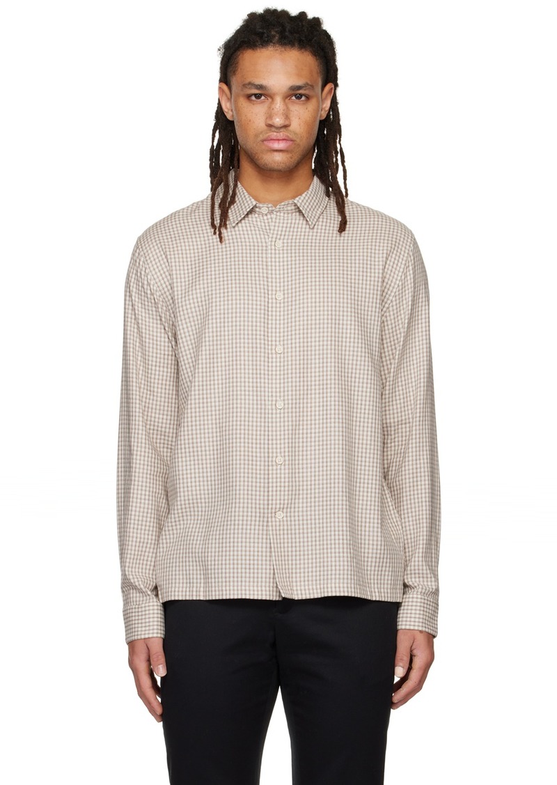 Vince Beige Crestline Shirt