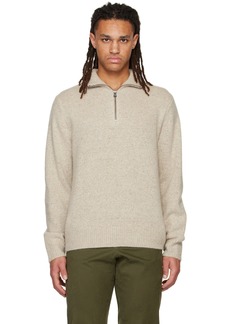 Vince Beige Donegal Sweater