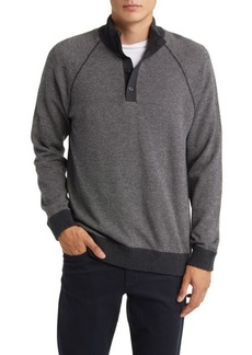 Vince Birdseye Jacquard Wool & Cotton Pullover