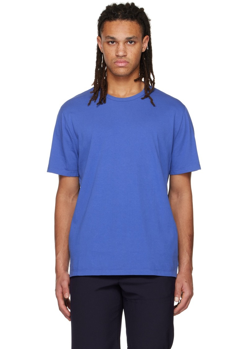 Vince Blue Garment Dye T-Shirt