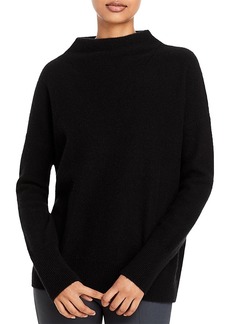 Vince Boiled Cashmere Funnel Neck Sweater