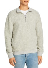Vince Boucle Quarter Zip Sweater