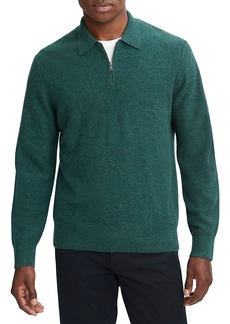 Vince Cashmere Quarter Zip Sweater