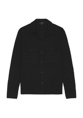 Vince Chunky Waffle Overshirt