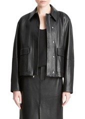 Vince Clean Zip Front Jacket