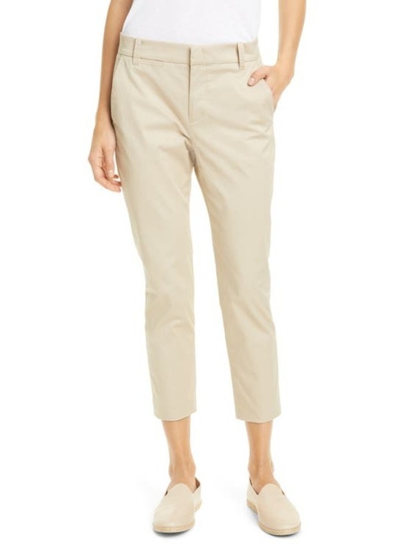 Vince Coin Pocket Stretch Cotton Chino Pants