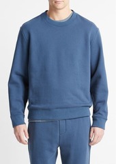 Vince Cotton Blend Fleece Sweatshirt