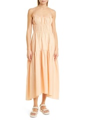 Vince Cotton Blend Sundress in Peach at Nordstrom