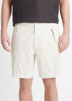 Vince Cotton Twill Cargo Shorts
