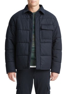 Vince Cozy Quilted Wool Jacket