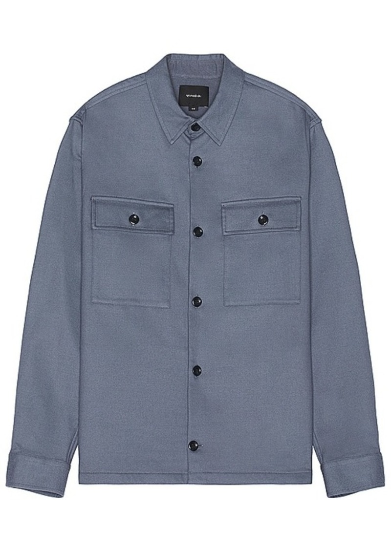 Vince Double Face Workwear Shirt
