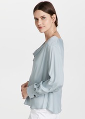 Vince Draped Cowl Neck Pullover