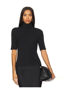 Vince Elbow Sleeve Turtleneck