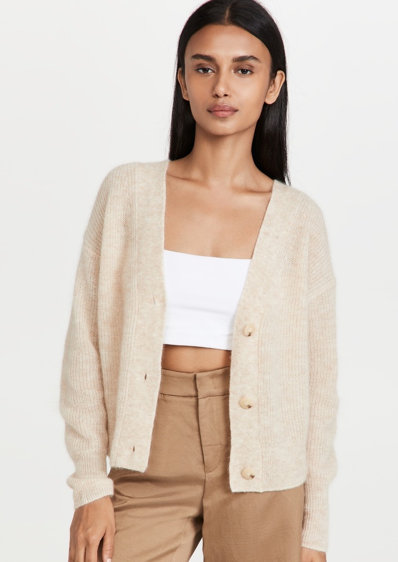 Vince Featherweight Ribbed Cardigan