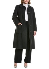 Vince Fine Wool-Blend Overcoat