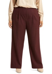 Vince Flannel Easy Pull-On Pants