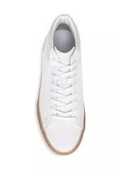 Vince Fynn Leather High-Top Sneakers