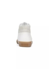 Vince Fynn Leather High-Top Sneakers