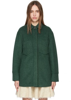 Vince Green Button-Down Jacket