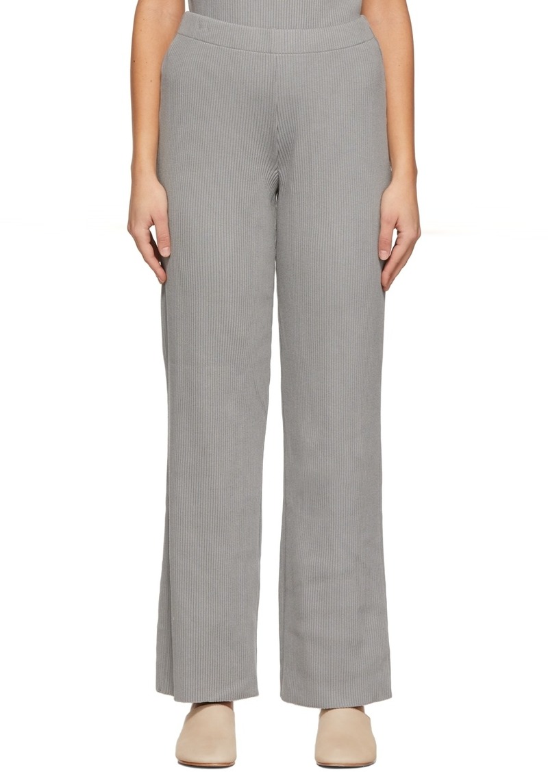 Vince Grey Cotton Lounge Pants