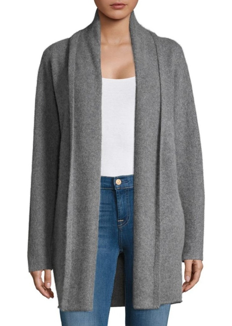 Vince Vince Heathered Open Front Cashmere Cardigan | Sweaters ...