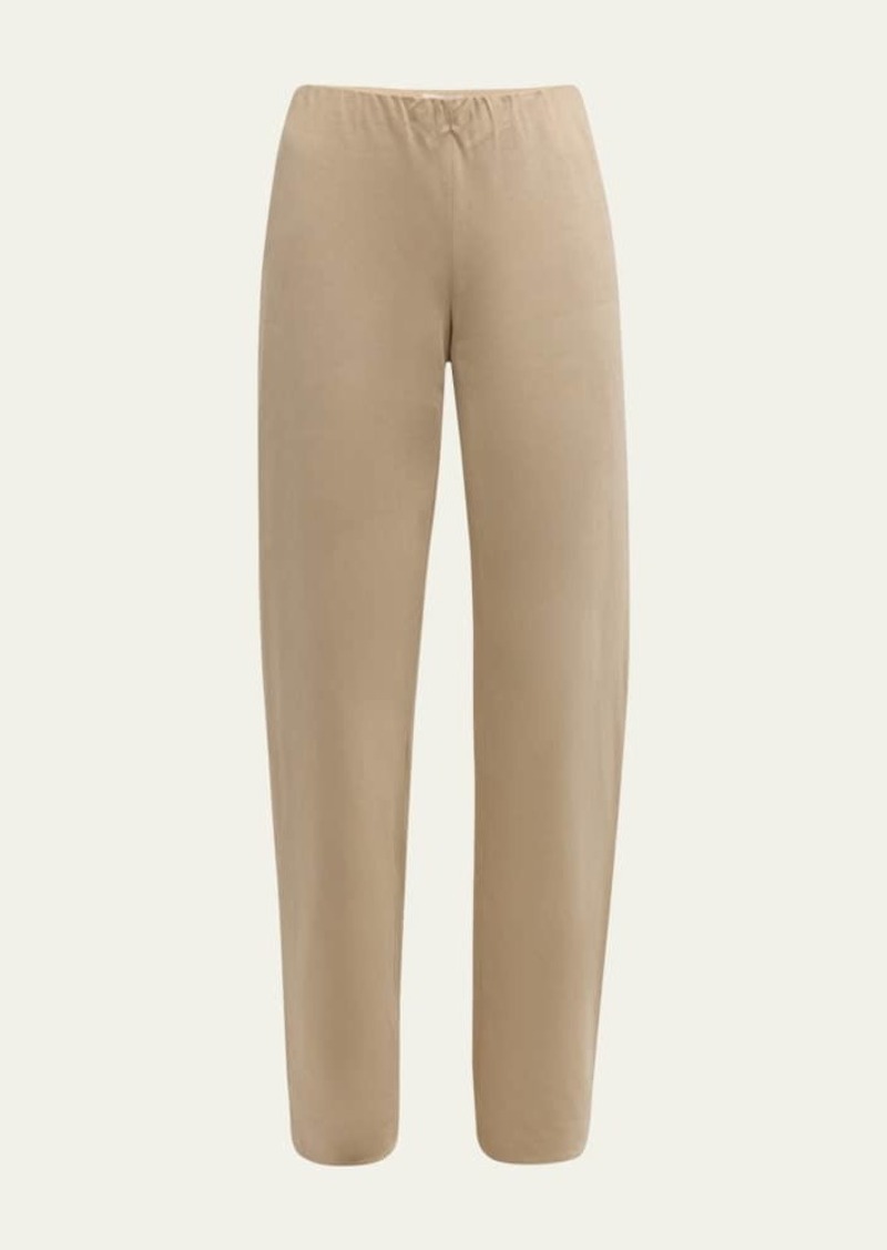 Vince High-Waist Cotton Bias Pants