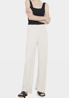 Vince High-Waist Wide-Leg Bias Pants