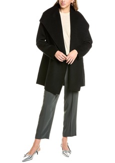 Vince Hooded Wool-Blend Car Coat