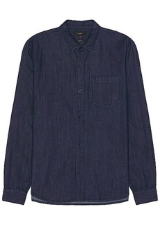 Vince Indigo Denim Shirt