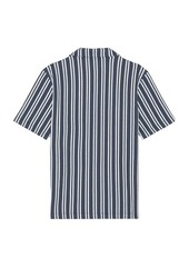 Vince Jacquard Rope Stripe Shirt