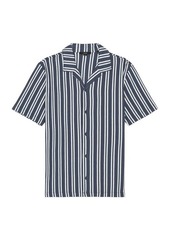 Vince Jacquard Rope Stripe Shirt