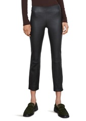 Vince Leather Crop Leggings