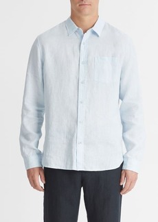 Vince Linen Button-Up Shirt