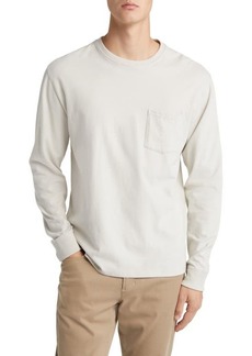 Vince Long Sleeve Sueded Jersey Top