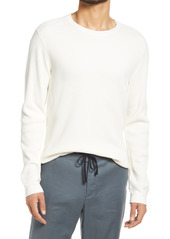 Vince Long Sleeve Thermal T-Shirt in Off White at Nordstrom