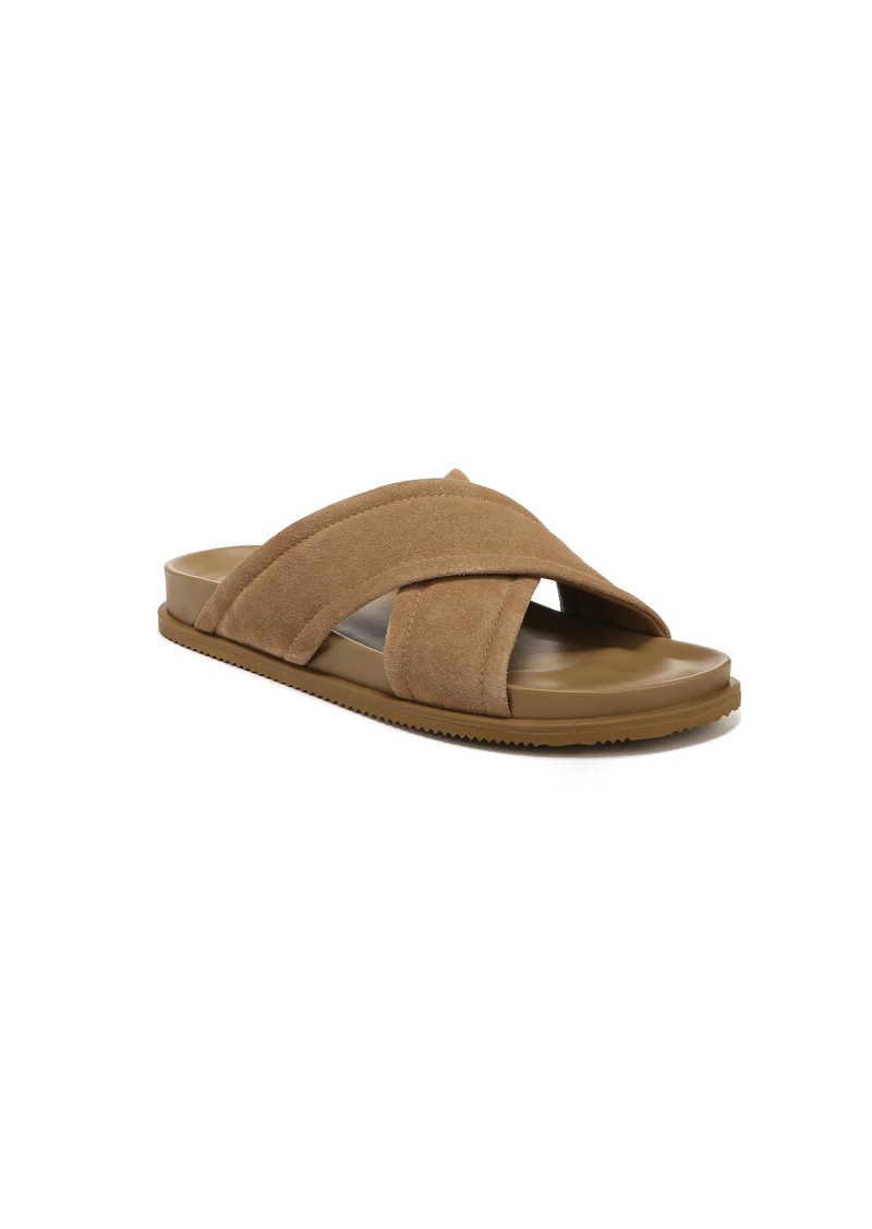 Vince Mens Derek Crossover Strap Slide Sandal   M