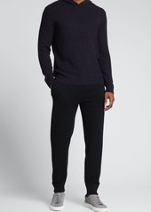 Vince Men's Marled Cashmere Pullover Hoodie