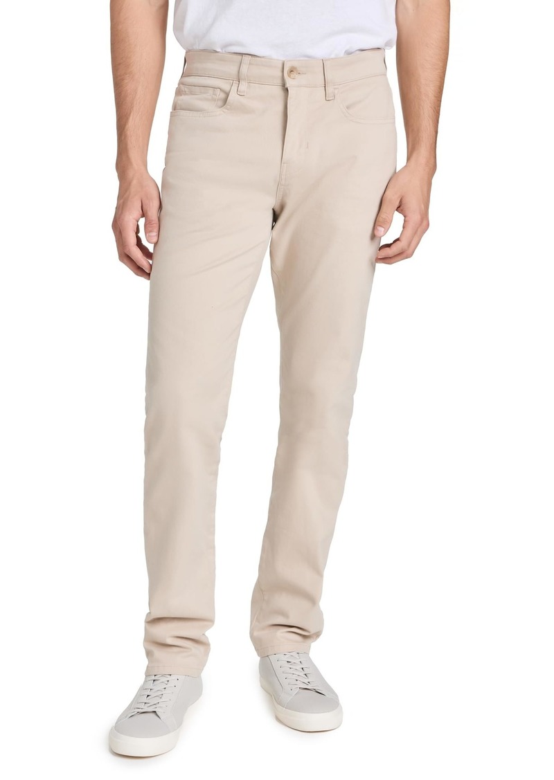 Vince Mens Peached Cotton Dylan 5PKT Pant CAHUENGA Khaki