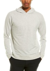 Vince Mens Twill Popover Hoodie