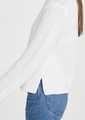 Vince Mirrored Rib Pullover Sweater