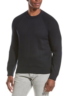 Vince Mixed Rib Crewneck Sweater