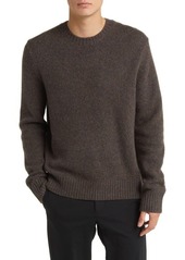 Vince Mélange Wool Blend Crewneck Sweater