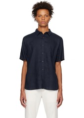 Vince Navy Pocket Shirt