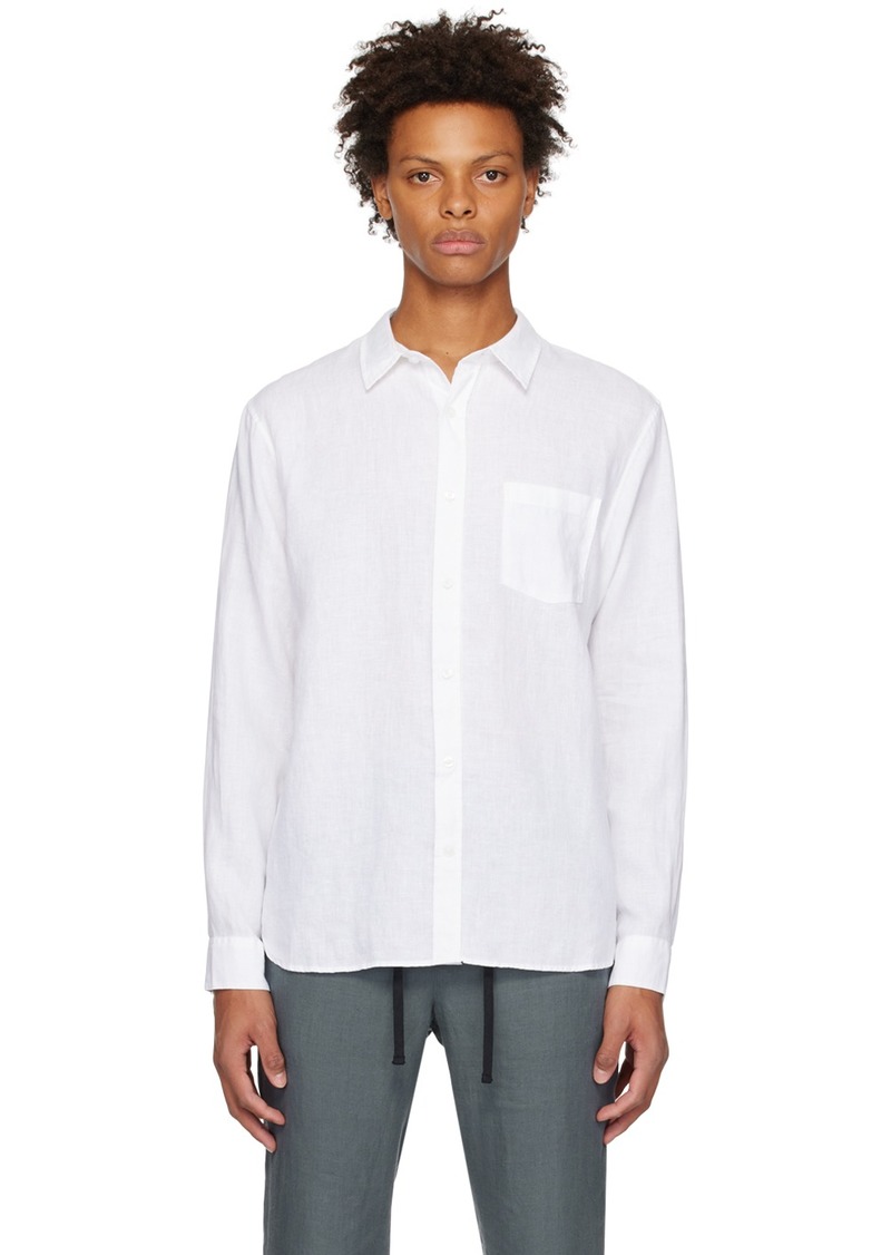 Vince Off-White Pocket Shirt