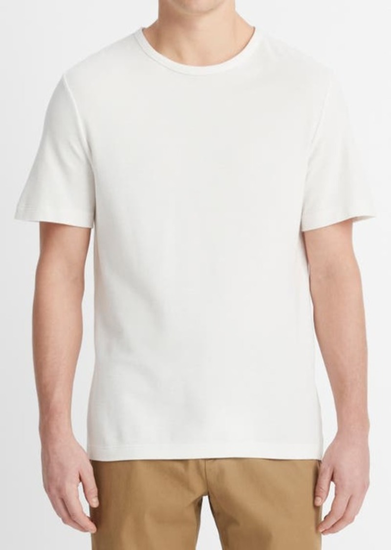 Vince Pima Cotton Piqué T-Shirt