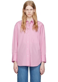 Vince Pink Oversized Shirt