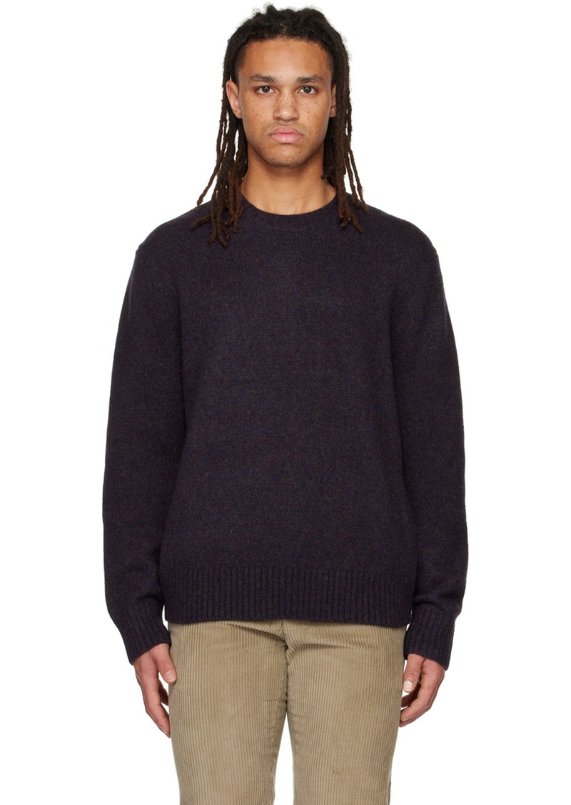 Vince Purple Marled Sweater