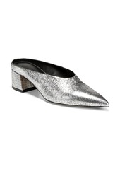 VINCE Ralston Pointy Toe Mule in Silver Metallic at Nordstrom