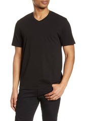 Vince Regular Fit Garment Dyed V-Neck T-Shirt